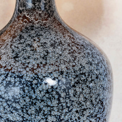 Ilsa Black Glass Table Lamp