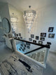 Sigma 9 Light Chrome Chandelier Ceiling Light