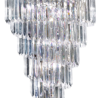 Sigma 9 Light Chrome Chandelier