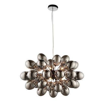 Infinity 8 Light Pendant Black Chrome