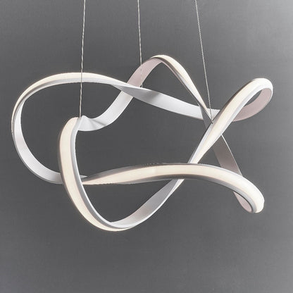 Synergy Large Warm White LED White Ceiling Pendant