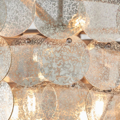 Kimana 9 Light Antique Silver Pendant Ceiling Light