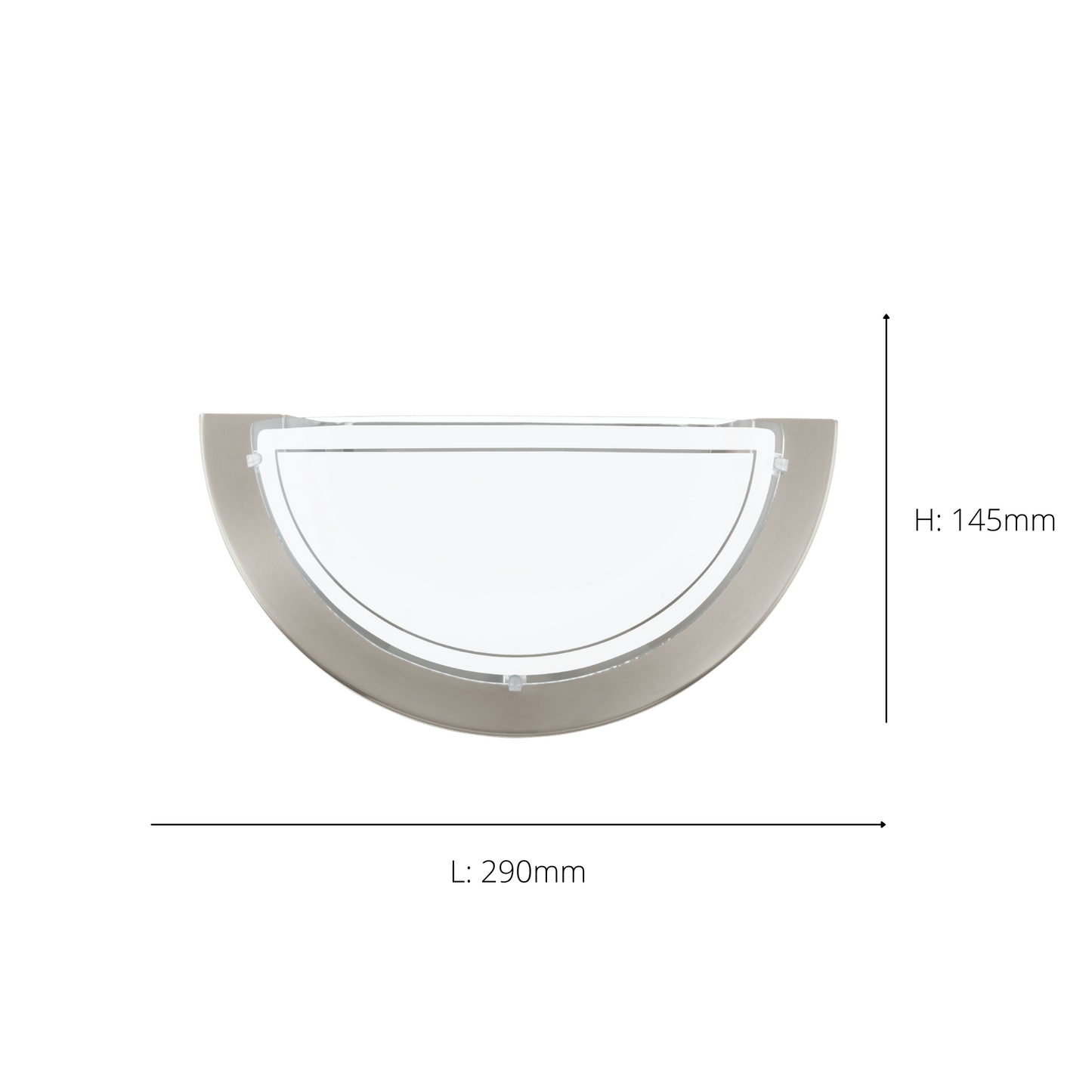 Planet Silver Wall Light
