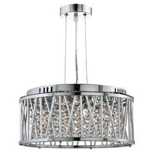 Elise 4 Light Ceiling Light Polished Chome