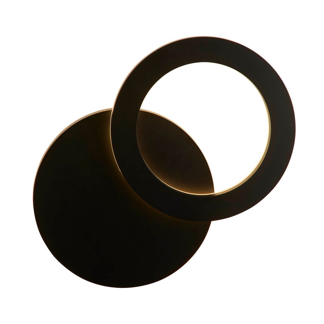 Hyde Black LED Outdoor Wall Light