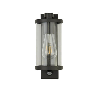 Bakerloo 1 Light Black Outdoor Wall Light