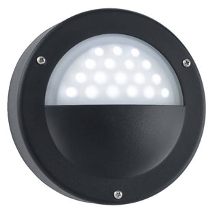 Matte Black LED Outdoor Wall Light
