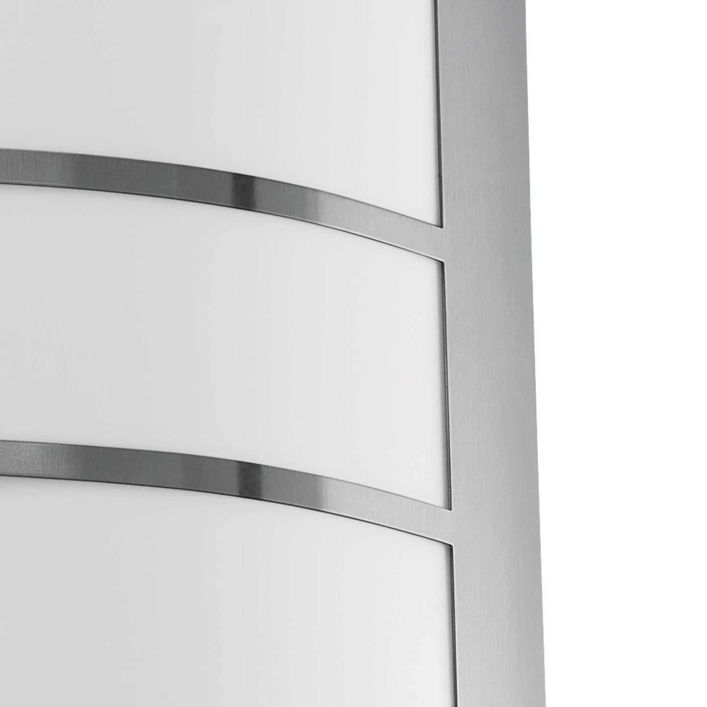 City Silver Outdoor Wall Light