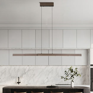 Linear Brown LED Ceiling LED Pendant