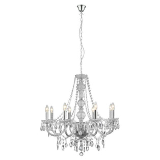 Marie-Thérèse 8 Light Clear Pendant Chandelier