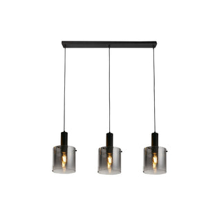 Sweden 3-Light Black Bar Pendant