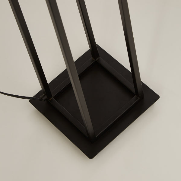 Elevator LED Matt Black Floor Lamp