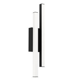 Serricella Black LED Outdoor Wall Light