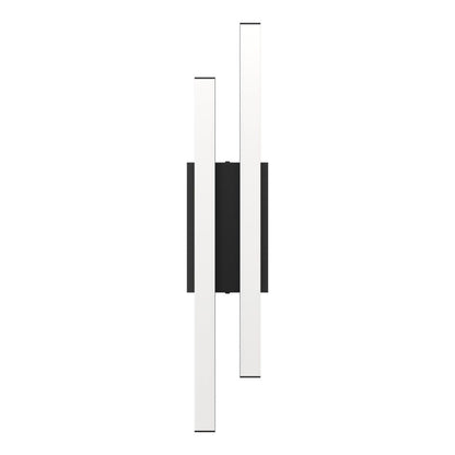 Serricella Black LED Outdoor Wall Light