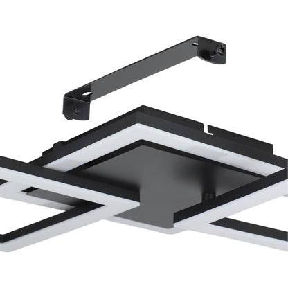 Paranday-z Black LED Flush Ceiling Light