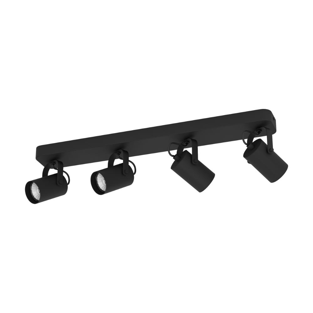 Sorego 4-Light Black Spotlight Bar