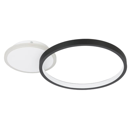 Gafares Black LED Flush Ceiling Light