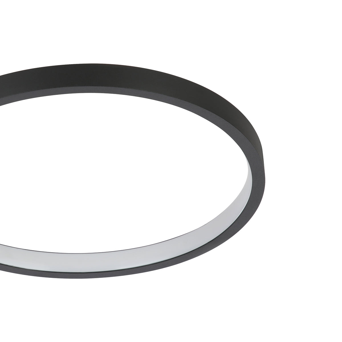 Gafares Black LED Flush Ceiling Light