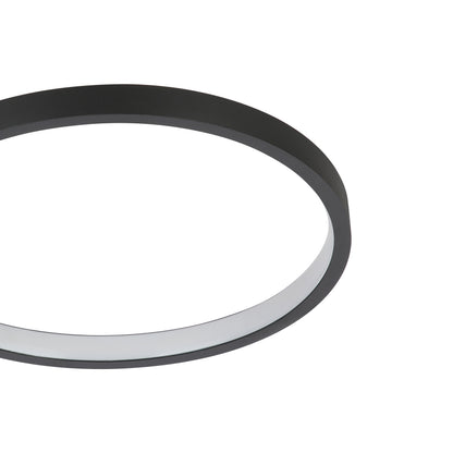 Gafares Black LED Flush Ceiling Light