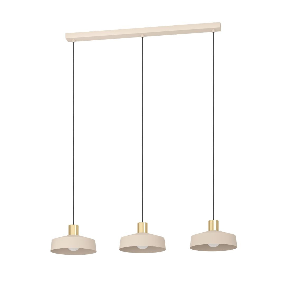 Valdiola 3 Light Natural Pendant Bar