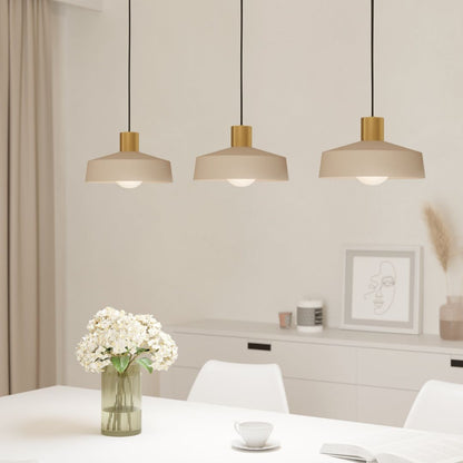 Valdiola 3 Light Natural Pendant Bar
