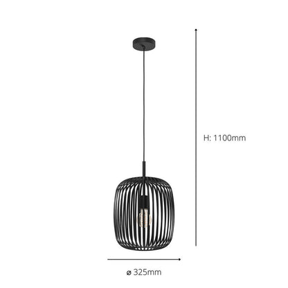 Romazzina Black Ceiling Pendant