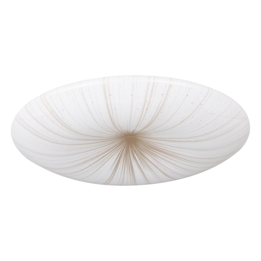 Nieves White and Gold LED Flush Ceiling Light