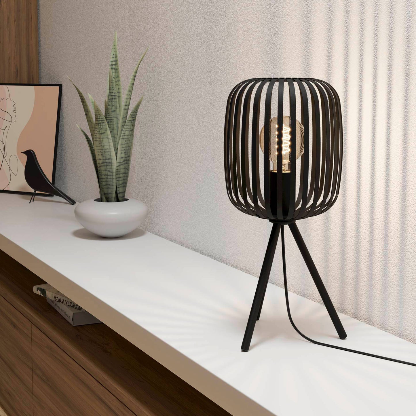 Romazzina Black Table Lamp