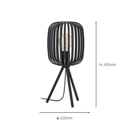 Romazzina Black Table Lamp