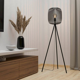 Romazzina Black Floor Lamp