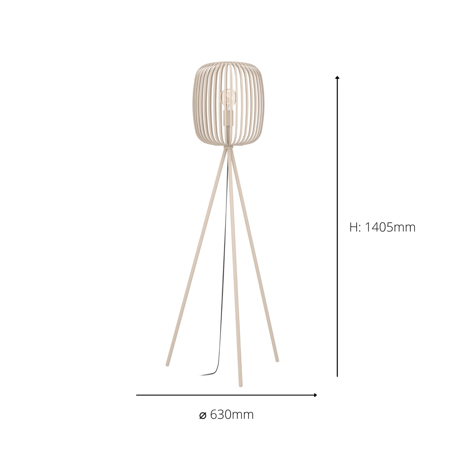 Romazzina Natural Floor Lamp