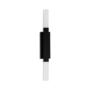 Alcudia 2-Light Black LED Bathroom Wall Light