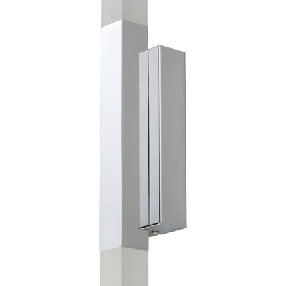 Alcudia 2-Light Silver LED Bathroom Wall Light