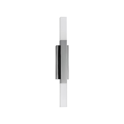 Alcudia 2-Light Silver LED Bathroom Wall Light