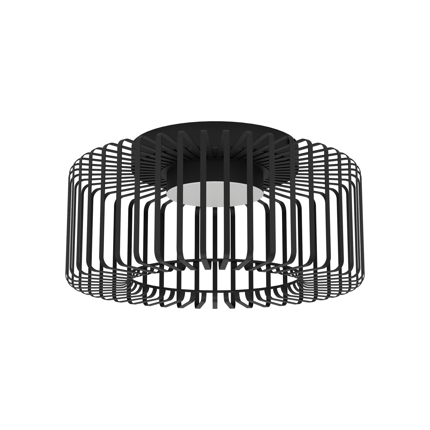 Ginestrone-z Black LED Flush Ceiling Light