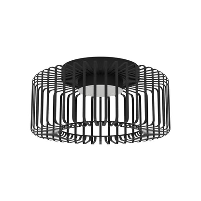 Ginestrone-z Black LED Flush Ceiling Light