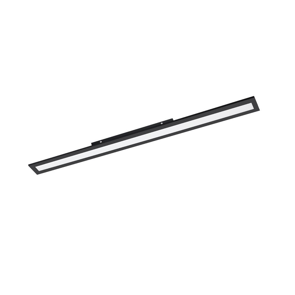 Salobrena 1 Black LED Flush Ceiling Light