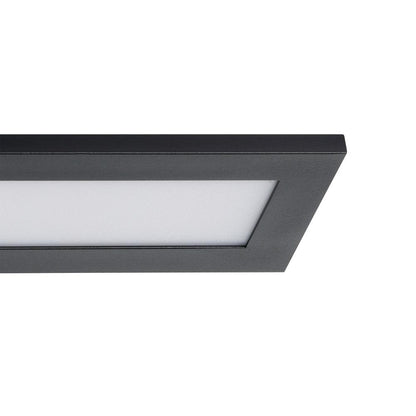 Salobrena 1 Black LED Flush Ceiling Light