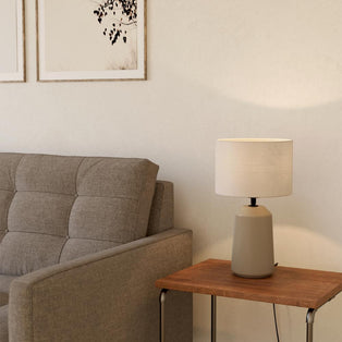 Capalbio Sandy Natural Ceramic Table Lamp