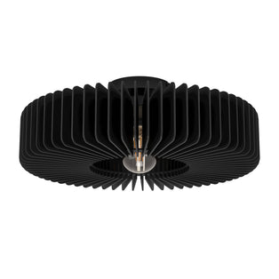 Palombaia Black Flush Ceiling Light