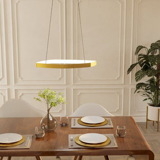 Vallerosa Gold LED Pendant Ceiling Light