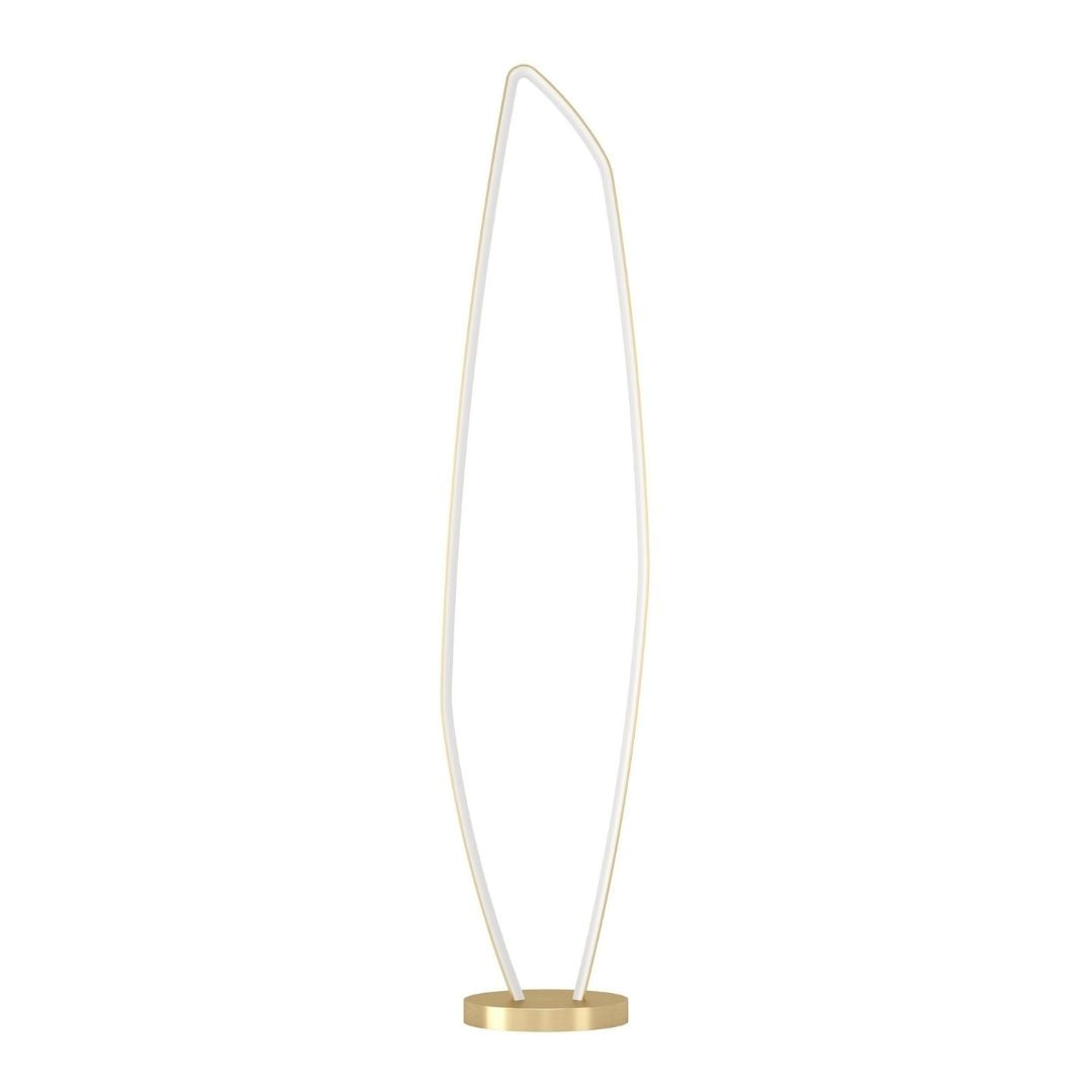 Vallerosa Gold LED Floor Lamp