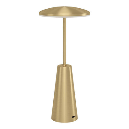Piccola Gold LED Rechargeable Touch Table Lamp
