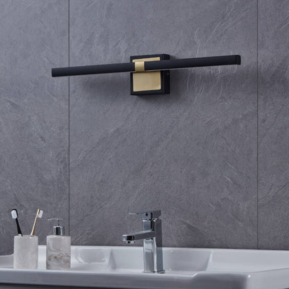 Peguera Black LED Bathroom Wall Light
