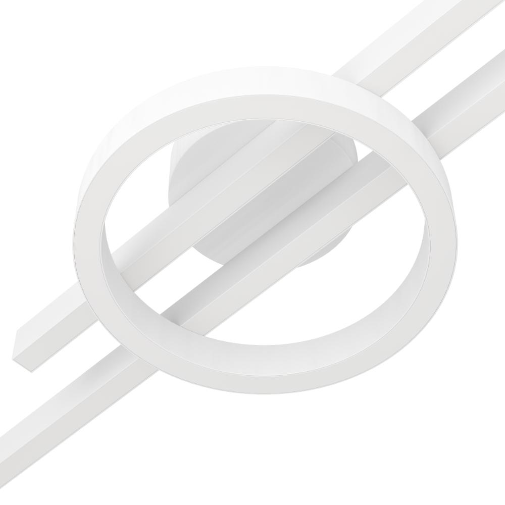 Amandolo White LED Flush Ceiling Light