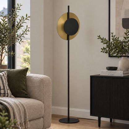 Tocina Black LED Floor Lamp