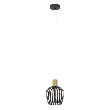 Empoli Black & Gold Pendant Ceiling Light