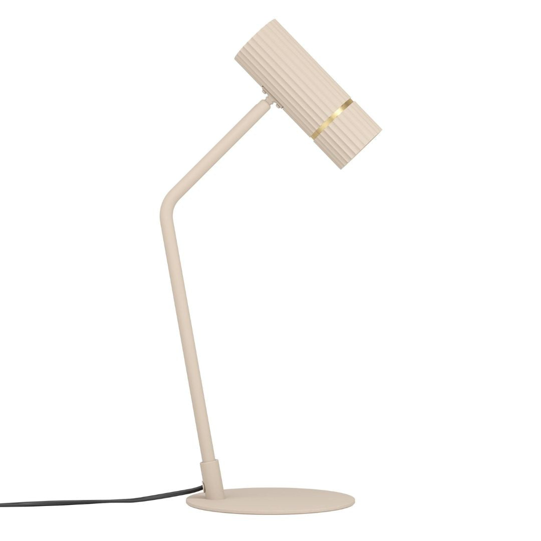 Caminia Sand & Gold Desk Table Lamp
