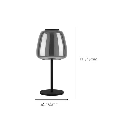 Alfero-z Black LED Table Lamp
