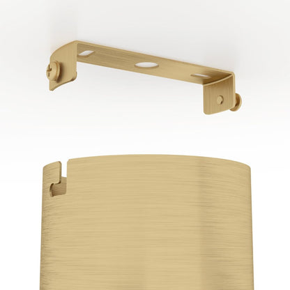 Aieta Black & Gold LED Flush Ceiling Light